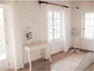 Master bedroom with French windows